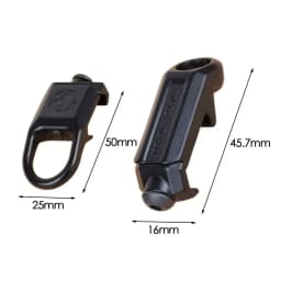 Tactical Quick Detach RSA GBB Buckle Fit 20mm Rail Hunting Tool Buckle Clip Accessories QD Sling Steel Mount Attachment Adapter