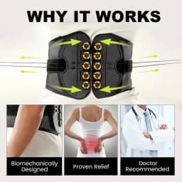 Adjustable Lumbar Support Belt Double Pull Pulley Breathable Body Shaping Waist Support Fixation Belt For Lower Back Pain Relief
