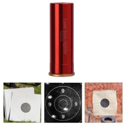 Red Dot Laser Bore Sight 12GA .223/5.56/.308/7.62/.30-06 Cartridge Boresight Brass Laser Bore Sighter Tactical Gun Accessories