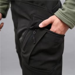 Men's Winter Autumn Softshell Fleece Tactical Pants Military Combat Waterproof Thermal Hiking Camping Climbing Hunting Trousers