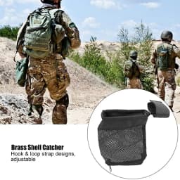 Military Fan AR15 Outdoor Shell Recovery Bag Tactical Shell Collection Bag Brass Shell Catcher Bag Net Bag Shooting Supplies