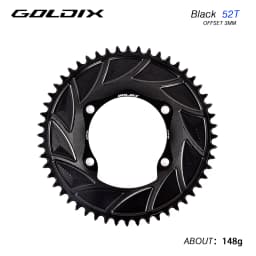 GOLDIX 110BCD Road Gravel Bike Single Chainring CNC Aluminum Narrow Wide Chainwheel for R7000 R8000 R8100 R9200 Crank Power Mete