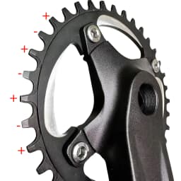 104 BCD MTB Kid Children Mountain Bike Crank Set Single Speed Crankset 127 140 152 160 165 175mm Square Taper 40/42T Chainring