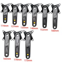 104 BCD MTB Kid Children Mountain Bike Crank Set Single Speed Crankset 127 140 152 160 165 175mm Square Taper 40/42T Chainring