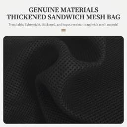 Hikeman Portable Set Pot Storage Bag Ultra Light Mesh Fabric Tableware Breathable Drawstring Buckle Bundle Mouth Handbag Outdoor