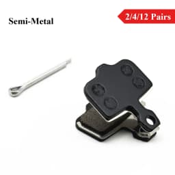 Semi-Metal 2/4/12Pairs E-Scooters & MTB Brake Pads For Sram Level Elixir Nutt Kugoo G1 Dualtron Thunder VSETT 10+ Zero 8X 10X
