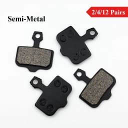 Semi-Metal 2/4/12Pairs E-Scooters & MTB Brake Pads For Sram Level Elixir Nutt Kugoo G1 Dualtron Thunder VSETT 10+ Zero 8X 10X