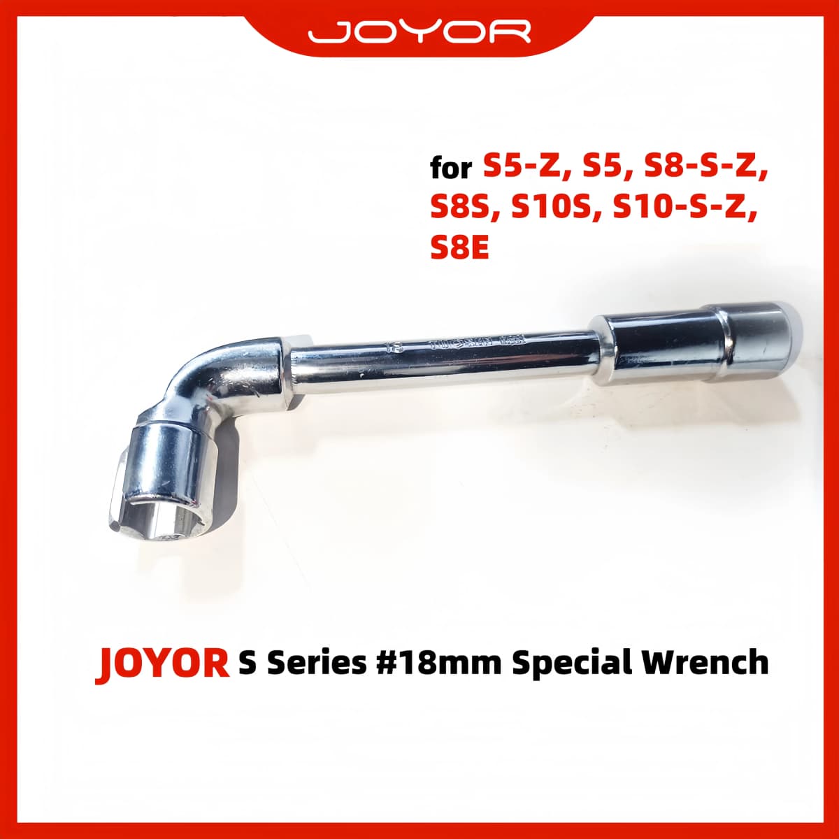 18mm Socket Wrench for JOYOR S T Series Electric Scooter Motor Axle Spanner Inner Tube Replacement Repair Tool