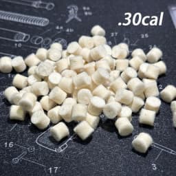 .22cal .30cal 9mm 100pcs Wool Felt Polishing Pad Mop With Hole Spear Pointed Carbon Cleaning Brush Hunting Gun Cleaning Kit