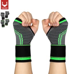 Knitting Wrist Support Elastic Adjustable Bandage Hand Sport Wristband Gym Support Hand Guard Wrap Carpal Tunnel