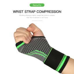 Knitting Wrist Support Elastic Adjustable Bandage Hand Sport Wristband Gym Support Hand Guard Wrap Carpal Tunnel