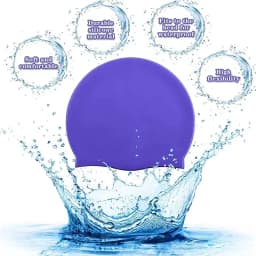 Swimming Cap Silicone Waterproof Swim Hat for Men Women Adult Kids Pool Caps Diving Swimming Equipment Elastic Caps