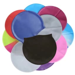 Swimming Cap Silicone Waterproof Swim Hat for Men Women Adult Kids Pool Caps Diving Swimming Equipment Elastic Caps