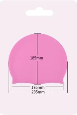 Swimming Cap Silicone Waterproof Swim Hat for Men Women Adult Kids Pool Caps Diving Swimming Equipment Elastic Caps