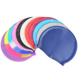 Swimming Cap Silicone Waterproof Swim Hat for Men Women Adult Kids Pool Caps Diving Swimming Equipment Elastic Caps