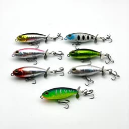 3g 5g 8g Testar Surface Propeller Pencil Bait Topwater Wobbles Artificial Free Rotating Spin Tail Trout Bass Pike Fishing Lure