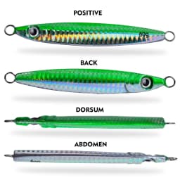 5Pcs 3D Eyes Metal Jig Lure 10g 15g 20g 30g 40g 60g Bionic Bait Saltwater Shore Casting Fishing Lure Fishing Tackle Quality Hook