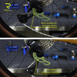 RRSKIT Bicycle Electronic Rear Derailleur Limiter For Shimano Di2 Electronic Derailleur Variable Speed Limiter Chain Fixing Clip