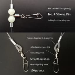 Fishing Gear Sea Fishing Row Hook Longline Handle Boat Fishing Row Line Bottom Hook Tandem Hook Set