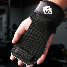 Weight Lifting Wrist Straps for Max Grip Support, PVC Lifting Strap for Weightlifting, Gym Grips Hook for Deadlifts, Heavy Shrug