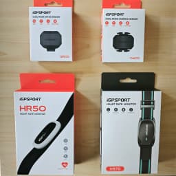 iGPSPORT Cadence Speed Sensor Cycling Accessories CAD70 SPD70, Heart Rate Monitor HR50 HR70 for Bike Computer Bluetooth ANT+