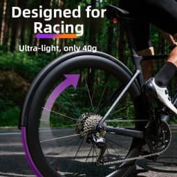 OFFBONDAGE Ultralight TPU Bicycle Inner Tube 30g 700X18-32C Road Bicycle Material Tire 45/65/85mm Length French Valve Nozzle