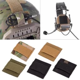 Cable Ties for Hunting Gear Tactical Headset Wire Harness Strap Wire Management Panel for Interphone Cable Headset Cable