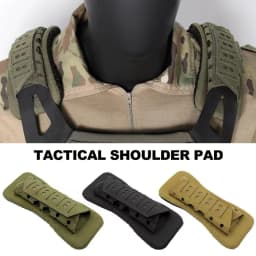 2PCS Tactical Shoulder Pad Breathable Tactical Sling Cushioning Non-slip Shoulder Outdoor Camping Hiking Backpacking Accessories
