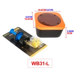 Hirisi Carp Fishing Bait Box Feeder Fishing Bait Storage Case Carp Fishing Pop Up Boilies Hair Rig Carp Rig Fishing Accessories