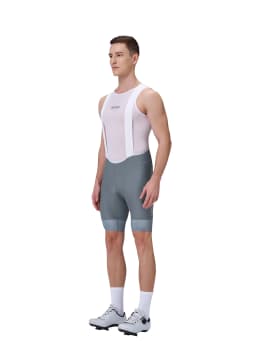 HISERWA Men Cycling Bib Shorts High Quality Mountain Bike Bib Shorts 7H Pro Team Elastic Interface Pad Men MTB Cycling Shorts