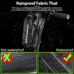 NEWBOLER 3L/5L Electric Scooter Bag Accessories Electric Vehicle Bag With Password Lock Waterproof Scooter Front Bag Bike Bag 