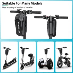 NEWBOLER 3L/5L Electric Scooter Bag Accessories Electric Vehicle Bag With Password Lock Waterproof Scooter Front Bag Bike Bag 