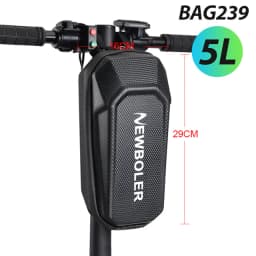 NEWBOLER 3L/5L Electric Scooter Bag Accessories Electric Vehicle Bag With Password Lock Waterproof Scooter Front Bag Bike Bag 