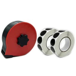 Shooting Plaster Dispenser Kit Shooting Bullseye Hole Patch Sticker Target Sticker Box for USPSA IPSC IDPA Shooting Accessories