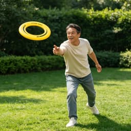 Durable Lightweight Hollow Flying Ring Polypropylene Material for Outdoor Use Beach Park Dog Walking Scenarios