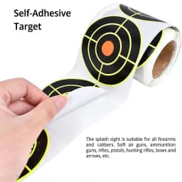 Reactive Splatter Shooting Target Sticker 100/200 Counts Self Adhesive Waterproof High Visibility Splash Target for Hunting