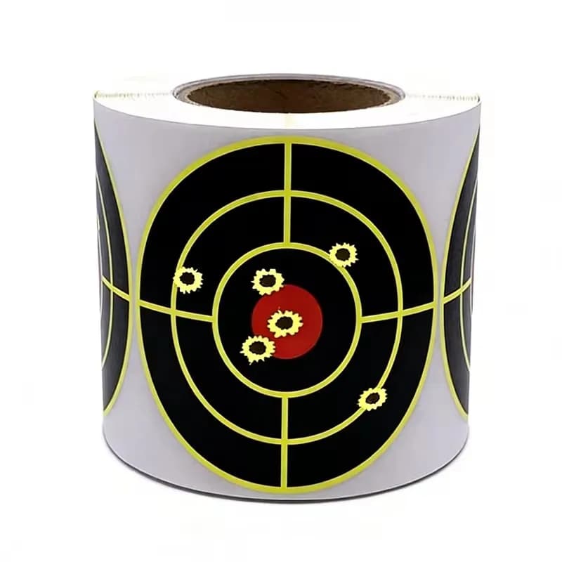 Reactive Splatter Shooting Target Sticker 100/200 Counts Self Adhesive Waterproof High Visibility Splash Target for Hunting