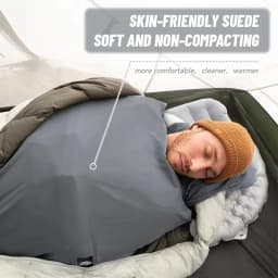 Portable Sleeping Bag Inner Liner Single Size Nylon Material Camping Sheet Warm Design Ultralight Hiking Sleeping Bag Hotel Stay