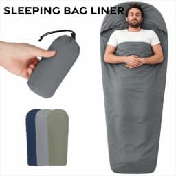 Portable Sleeping Bag Inner Liner Single Size Nylon Material Camping Sheet Warm Design Ultralight Hiking Sleeping Bag Hotel Stay