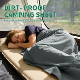 Portable Sleeping Bag Inner Liner Single Size Nylon Material Camping Sheet Warm Design Ultralight Hiking Sleeping Bag Hotel Stay