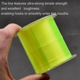 500M Japanese Nylon Durable Monofilament Rock Sea/Freshwater Fishing Line 0.10mm To 0.47mm Fishing Line Diameter Fishing Tackle