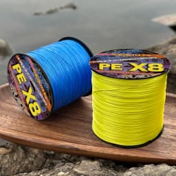 JOF 8 Strand 1000M 500M 300M PE Braided Fishing Wire Super Strong PE Braided Fishing Line Multifilament Braid Thread X8 18-78LBS