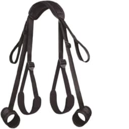 Yoga Leg Stretch Strap Adjustable Multi Loops Hamstring Band for Pilates Physical Therapy Flexibility Training