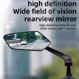 ESLNF Rearview Mirrors For Motorcycles, Electric Vehicles And Bicycles Strong And Easy To Install Bicycle Accessories