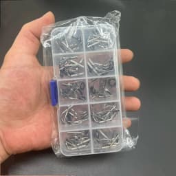 50pcs of Sea Rod Guide Rings, Rocker Rod Top Rings, Stainless Steel Lure Top Rings, Long-Range Fishing Rod Modification Accessor