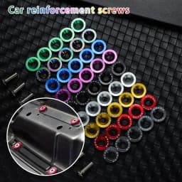 10PCS 9 Parts for Dualtron 123 Thunder Eagel Screw Washers Scooter Fasteners Screws Car Decorative Screws Handle Bar Screws