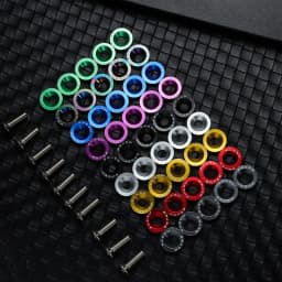 10PCS 9 Parts for Dualtron 123 Thunder Eagel Screw Washers Scooter Fasteners Screws Car Decorative Screws Handle Bar Screws