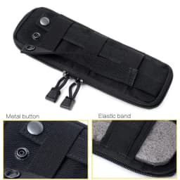 EDC Tactical Knife Pouch Molle Nylon Bag for Folding Knives Outdoor Camping Hunting Accessories