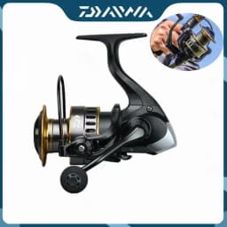 Daiwa New All Metal Fishing Reel 15Kg Max Drag Power Spinning Wheel Fishing Coil Shallow Spool Suitable for All Waters