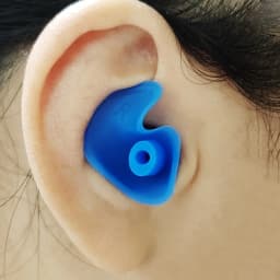 1 Pair Reusable Swimming Earplugs - Waterproof for Swimming Surfing Snorkeling Multi-Color Options